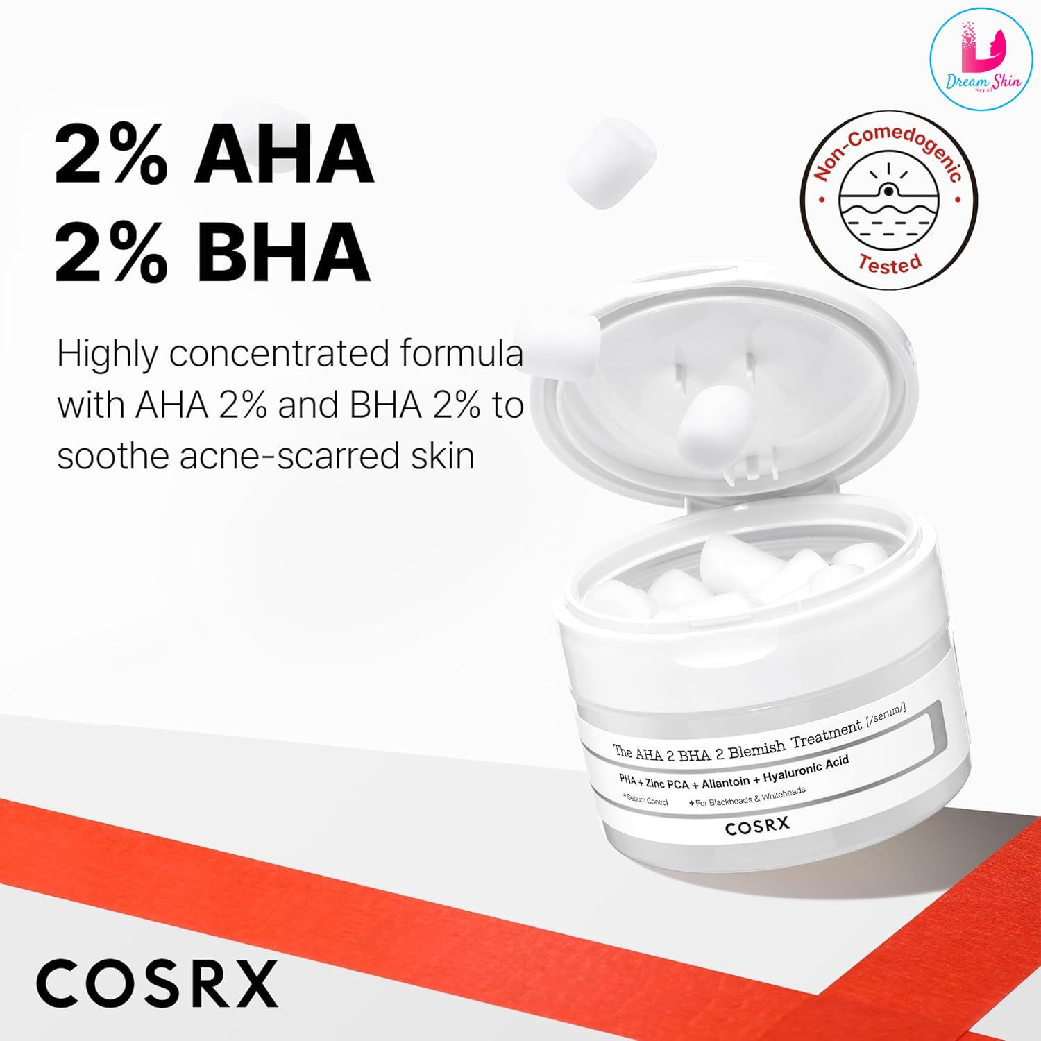 Cosrx The AHA 2 BHA 2 Blemish Treatment Serum, 50g